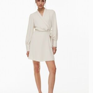 Aritzia Babaton Hyde white Mini Dress